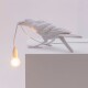 Stolní lampa BIRD PLAYING 33 cm, bílá, Seletti - thumb (6)