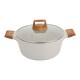 BERGNER Kastrol s nepřilnavým povrchem a poklicí 20 cm Naturally BG-30641-CR - thumb (1)