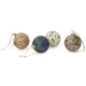 Vánoční koule MARBLE 9 cm, sada 4 ks, sklo, ferm LIVING - thumb (0)