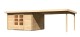Dřevěný domek KARIBU BASTRUP 7 + přístavek 400 cm (77807) natur LG2938 - thumb (0)
