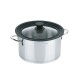 KELA Univerzální poklice CONCETTA, 26 cm, sklo/silikon KL-11441 - thumb (1)