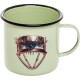 Hrnek smaltovaný TOILETPAPER EYE 10 cm, zelená, Seletti - thumb (0)