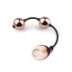 Rosy Gold Nouveau Ben Wa Balls - thumb (1)