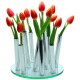 Váza BOUQUET 22,5 cm, stříbrná, Philippi - thumb (2)