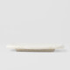 Talíř na sushi a sashimi SHELL WHITE SLAB 16 x 11 cm, MIJ - thumb (1)