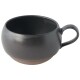 Hrnek 300 ml, černá, keramika, MIJ - thumb (0)