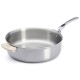 Pánev na soté ALCHIMY LOQY 28 cm, stříbrná, nerezová ocel, de Buyer - thumb (15)