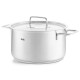 Vysoký kastrol PURE 24 cm, stříbrná, nerezová ocel, Fissler - thumb (2)