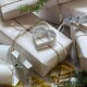 Vánoční dekorace FIGURA 5 cm, srdce, jemně bílá, nerezová ocel, Stelton - thumb (1)