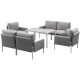 Zumm Garden Furniture® Zahradní křeslo arona šedá - thumb (2)