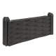 PROGARDEN Vyvýšený záhon 45 x 45 x 18 cm černý plast KO-R10000250 - thumb (1)