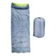 CAMP ACTIVE Spací pytel dekový šedá/zelená 72 x 190 cm ED-250138 - thumb (1)