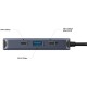 Hyper® EcoSmart™ Gen.2 USB-C 4v1 Hub 100W PD dokovací stanice - thumb (1)