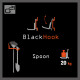 G21 Závěsný systém G21 BlackHook spoon 7,5 x 9,5 x 20,5 cm G21-635004 - thumb (6)