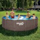Planet Pool bazén CF FRAME ratan - 305 x 91 cm - thumb (1)