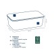 KELA Chlebník Apart plast světle šedý KL-12637 - thumb (2)
