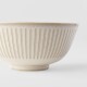 Jídelní miska RIDGED ALABASTER 16 cm, 550 ml, krémová, MIJ - thumb (4)