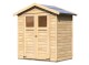 Dřevěný domek KARIBU DAHME 1 (42558) natur LG1700 - thumb (0)