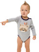 Kojenecké body - WINKIKI WNB 92530, světle šedá Barva: Šedá, Velikost: 80 - thumb (0)