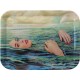 Servírovací podnos TOILETPAPER SEA GIRL 32 x 43,5 cm, modrá, Seletti - thumb (0)