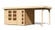 Dřevěný domek KARIBU KERKO 5 + přístavek 240 cm (9193) natur LG2983 - thumb (0)