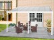 Hliníková pergola LANITPLAST WALL 43 bílá + čirý PC LG2126 - thumb (0)