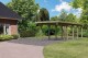 Carport KARIBU CLASSIC 3B 61971 ocelové střešní plechy LG3358 - thumb (0)