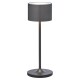 Přenosná stolní lampa FAROL MINI 19,5 cm, LED, gunmetal, hliník, Blomus - thumb (7)