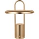 Přenosná stolní lampa PIER 25 cm, LED, mosazná, Stelton - thumb (0)