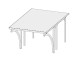 Carport KARIBU ECO 1C 62027 LG1899 - thumb (3)