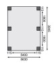 Carport KARIBU CLASSIC 1A 61584 LG3307 - thumb (3)