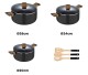 BERGNER Sada nádobí s nepřilnavým povrchem 9 ks Earth Black BGEU-5602 - thumb (2)