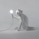Stolní lampa MONKEY SITTING 32 cm, bílá, Seletti - thumb (3)