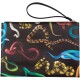 Taštička TOILETPAPER SNAKES 28 x 20 cm, s poutkem, černá, Seletti - thumb (0)