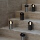 Přenosná stolní lampa IRIS 18 cm, LED, stříbrná, hliník, Blomus - thumb (10)