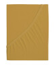 B.E.S. - Petrovice, s.r.o. Prostěradlo Jersey bavlna IDEAL - Hořčicová Rozměr: 180 x 200 - thumb (1)