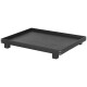 Servírovací podnos BON 47 x 36 cm, černá, dřevo, ferm LIVING - thumb (0)