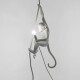 Stropní svítidlo MONKEY WITH ROPE 76,5 cm, bílá, Seletti - thumb (1)