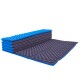 Sportago skládací XPE podložka 186x56x1,5 cm, modrá - thumb (3)