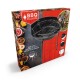 BBQ COLLECTION Gril na dřevěné uhlí kulatý 33x43cm černý ED-291662cern - thumb (3)