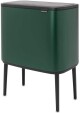 Dotykový odpadkový koš BO TOUCH BIN 11 + 23 l, zelená, Brabantia - thumb (1)