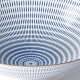 Ramen mísa RADIATING LINES BLUE & WHITE 25 cm, 900 ml, MIJ - thumb (6)