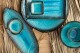 Jídelní miska SKY BLUE 9 cm, 50 ml, na nožičkách, MIJ - thumb (1)