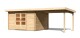 Dřevěný domek KARIBU BASTRUP 7 + přístavek 300 cm (73308) natur LG2935 - thumb (0)