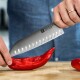 Santoku nůž ALL * STAR 18 cm, černé logo, Zwilling - thumb (3)
