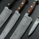 Güde Solingen Kuchařský nůž DAMASCUS 21 cm, hnědá, Güde - thumb (1)