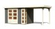 Dřevěný domek KARIBU KERKO 4 + přístavek 240 cm (82941) šedý LG2969 - thumb (0)