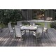 Zumm Garden Furniture® Zahradní nábytek oviedo teak šedá - thumb (0)