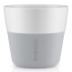 Termohrnek 230 ml, sada 2 ks, na kávu Lungo, světle šedá, Eva Solo - thumb (1)