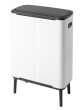 Dotykový odpadkový koš BO TOUCH BIN 2 x 30 l, bílá, Brabantia - thumb (4)